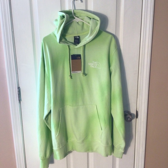 The North Face Men's Green Tie Dye Hoodie‎ Size XL - Picture 1 of 6